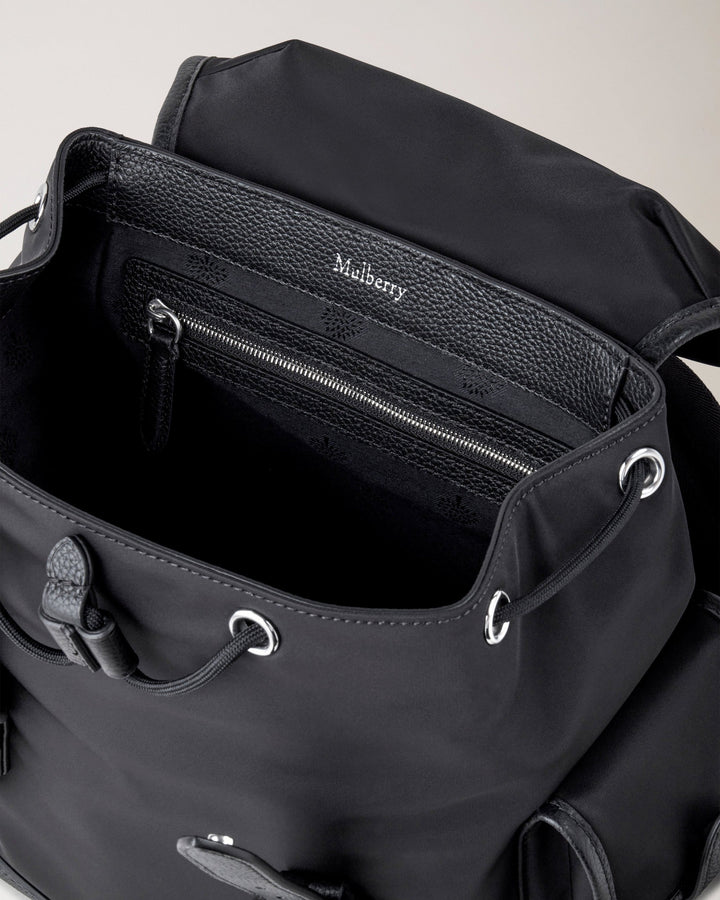 Mini Heritage Nylon Backpack Black Nylon