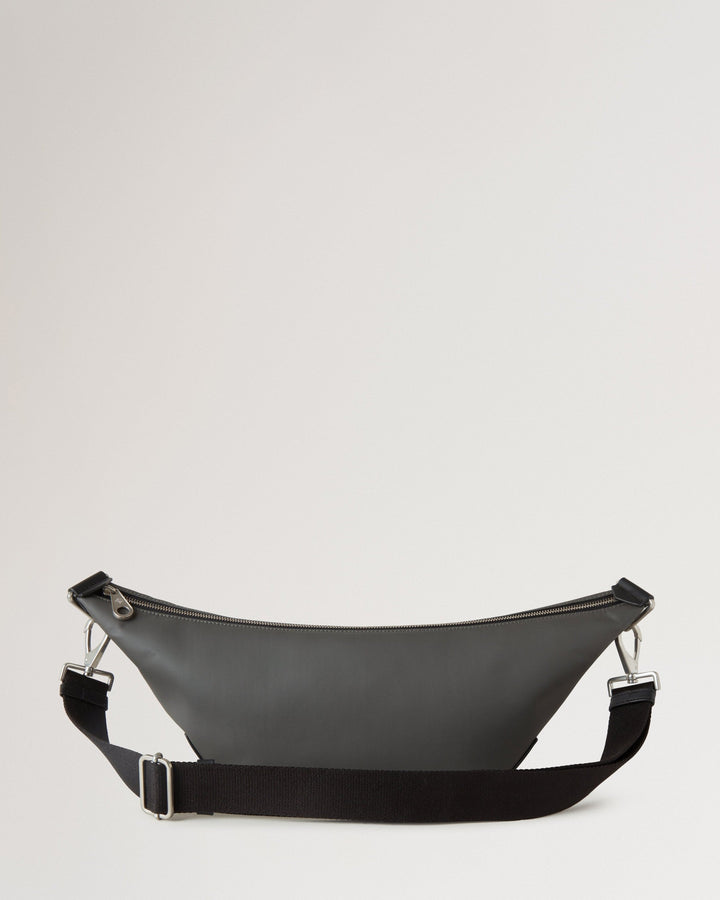 Dalston Crossbody Bag Asphalt & Black Coated Canvas & Rubberised Leather