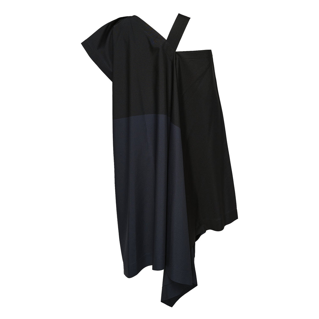 Slit Print Woven Dress