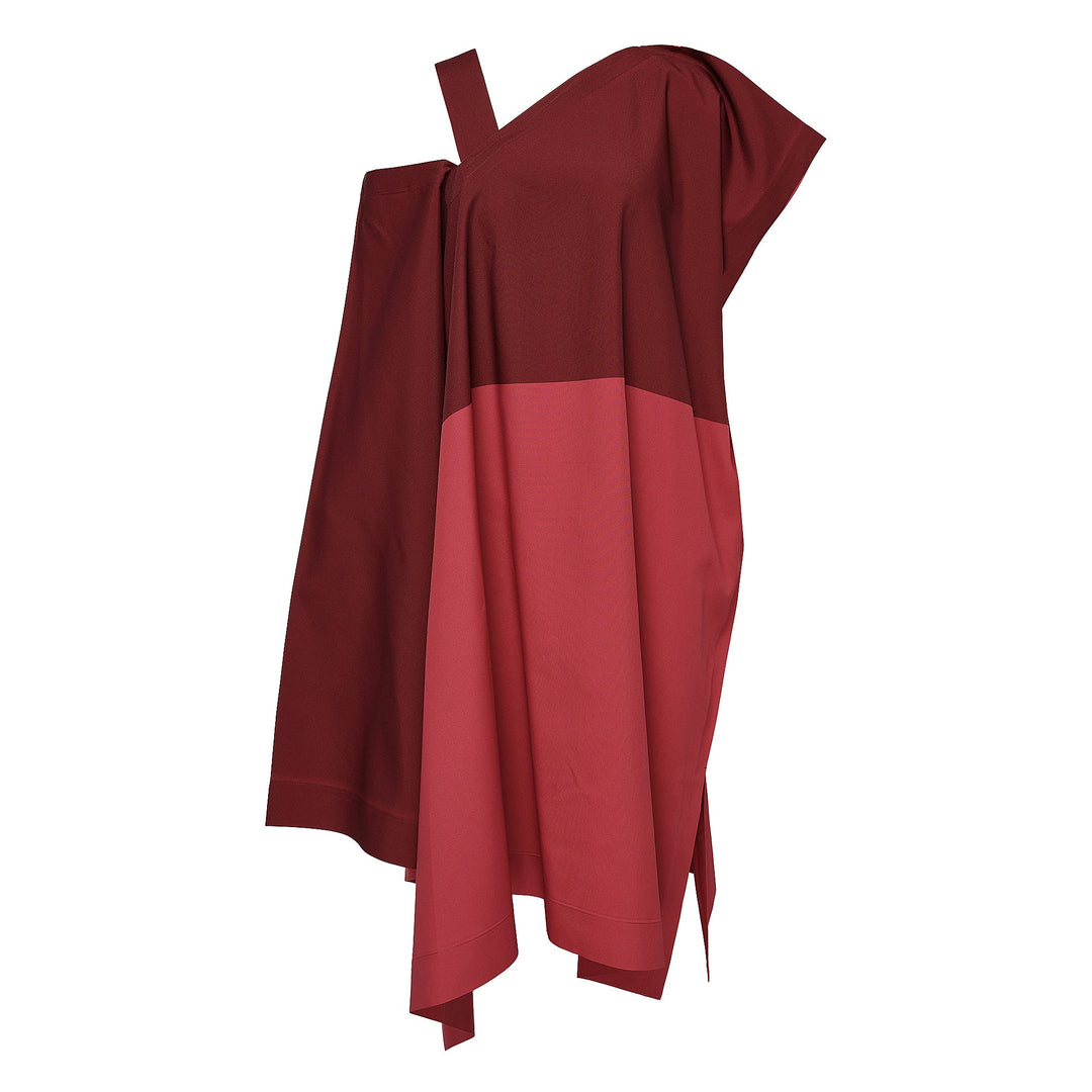 Slit Print Woven Dress