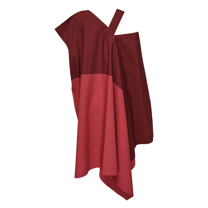 Slit Print Woven Dress