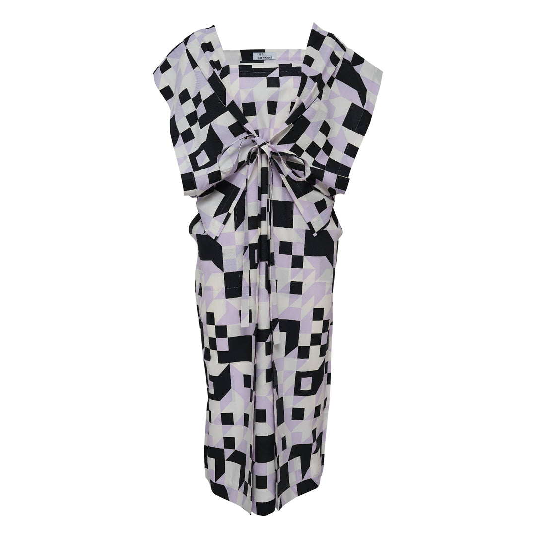Box Composition Woven Dress