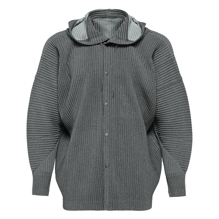 Heather Pleats Blouson