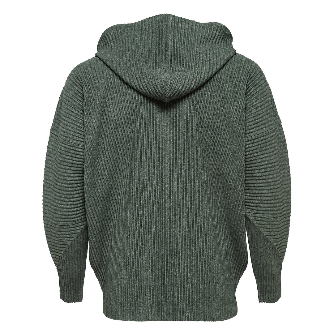 Heather Pleats Blouson