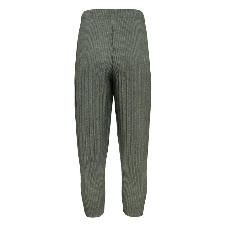 Heather Pleats Pants