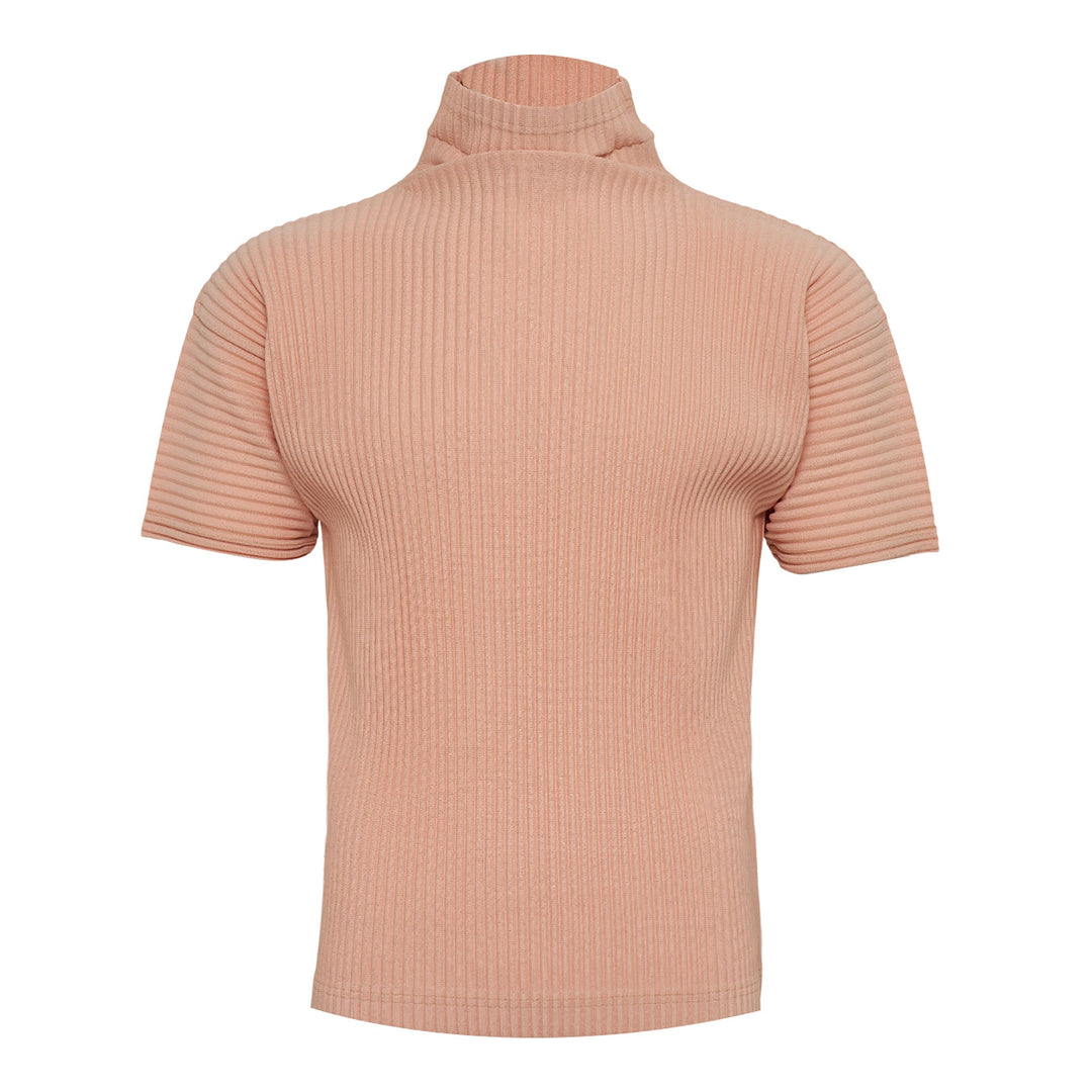 Color Pleats T-Shirt