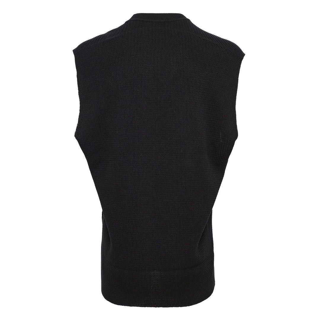 Tight Twist Cotton Knit Vest