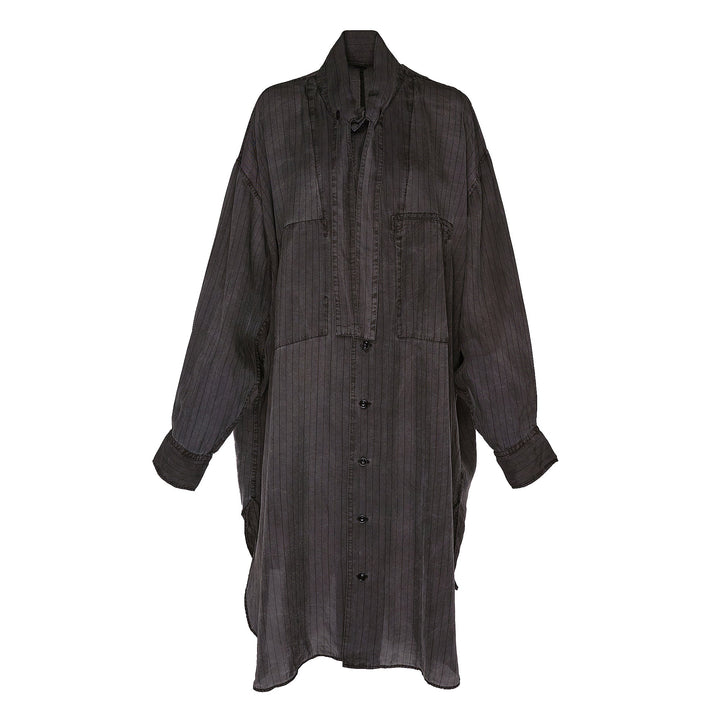 Shirt Dress With Tie