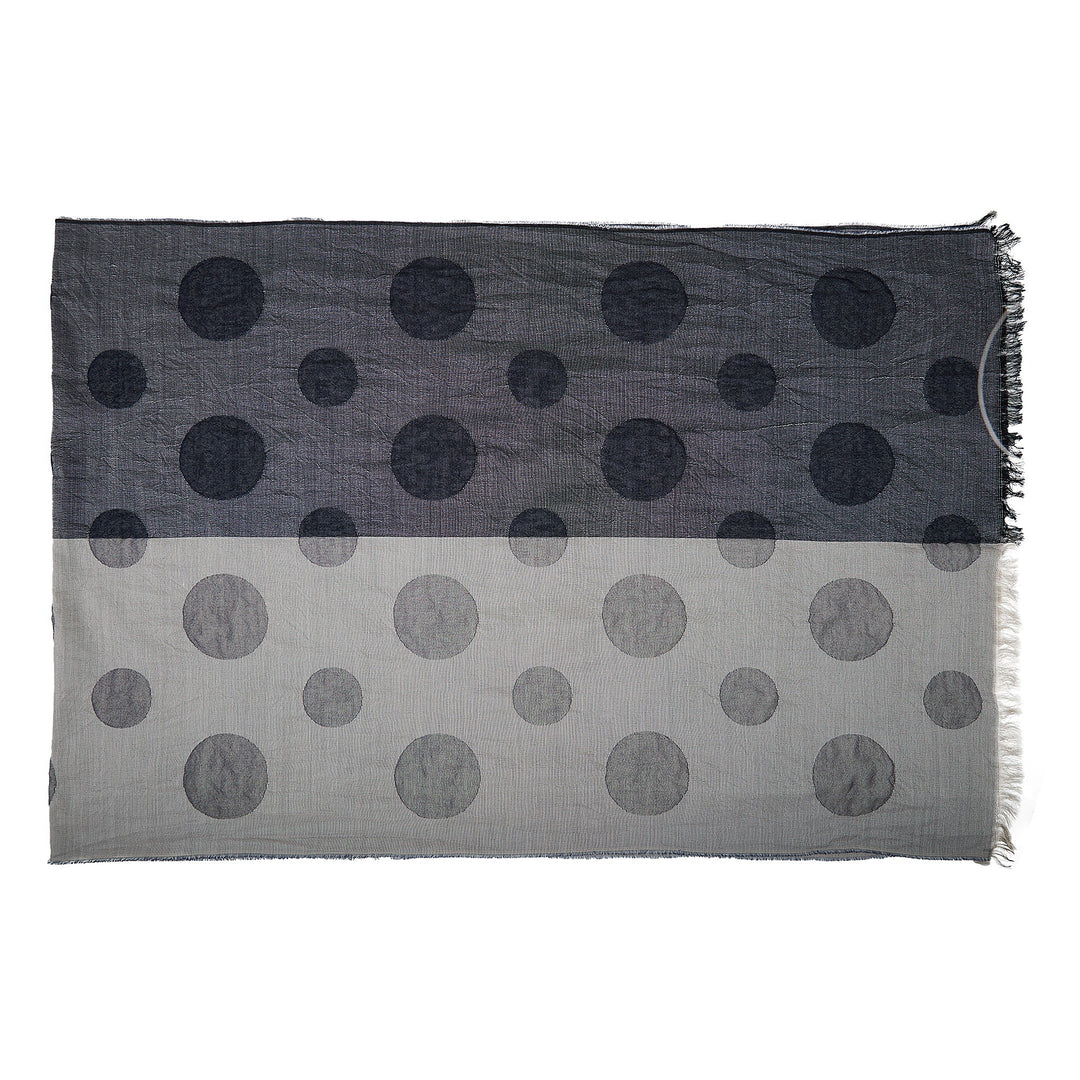 Panel Polka Dot Scarf