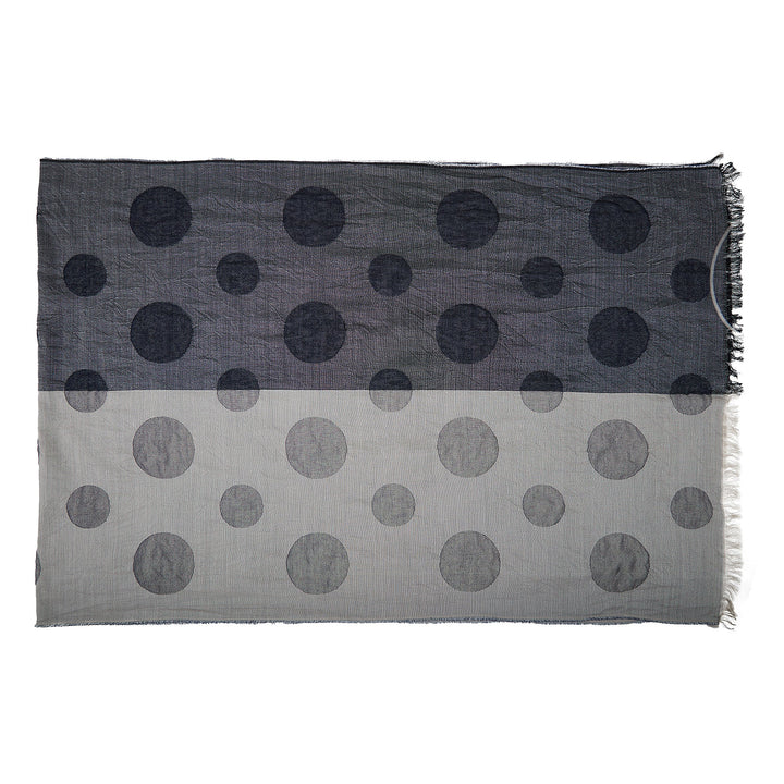Panel Polka Dot Scarf