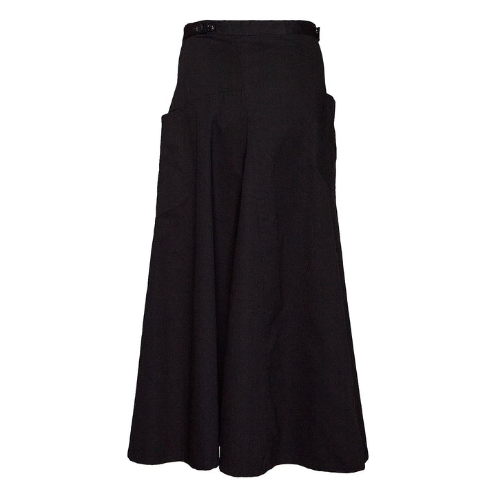 Flare Skirt With Gusset