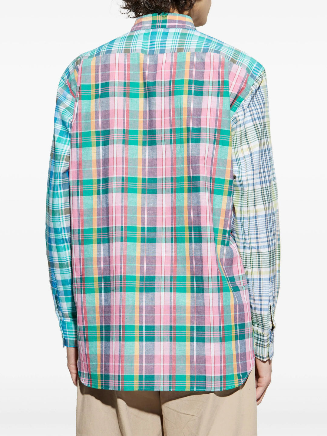 Yarn Dyed Cotton Check Poplin Shirt