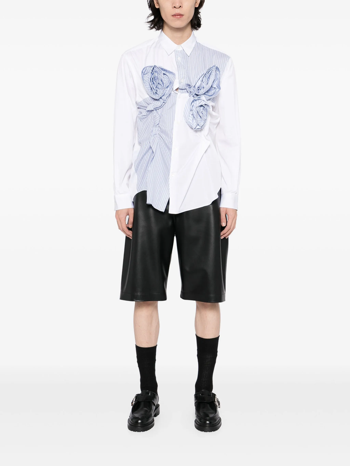 Cotton Plain Poplin X Cotton Shirt