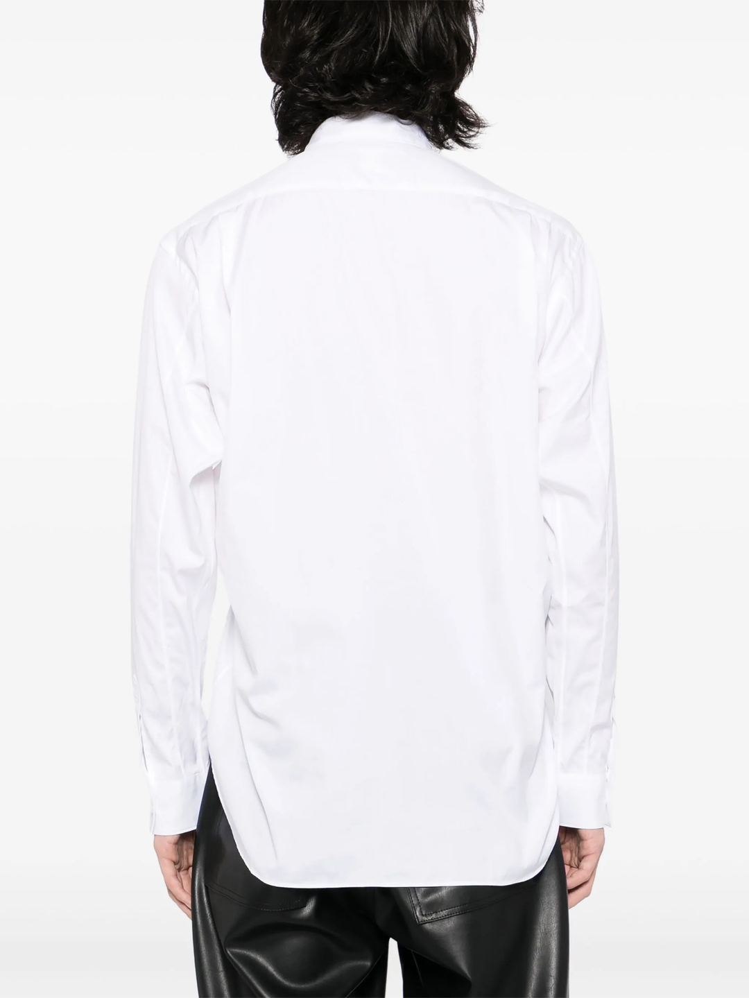 Cotton Plain Poplin X Cotton Shirt