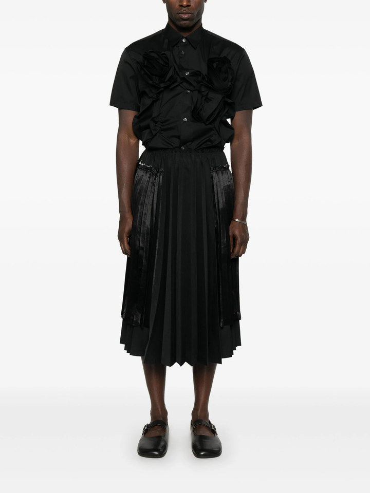 Yarn Dyed Cotton Plain Poplin Shirt