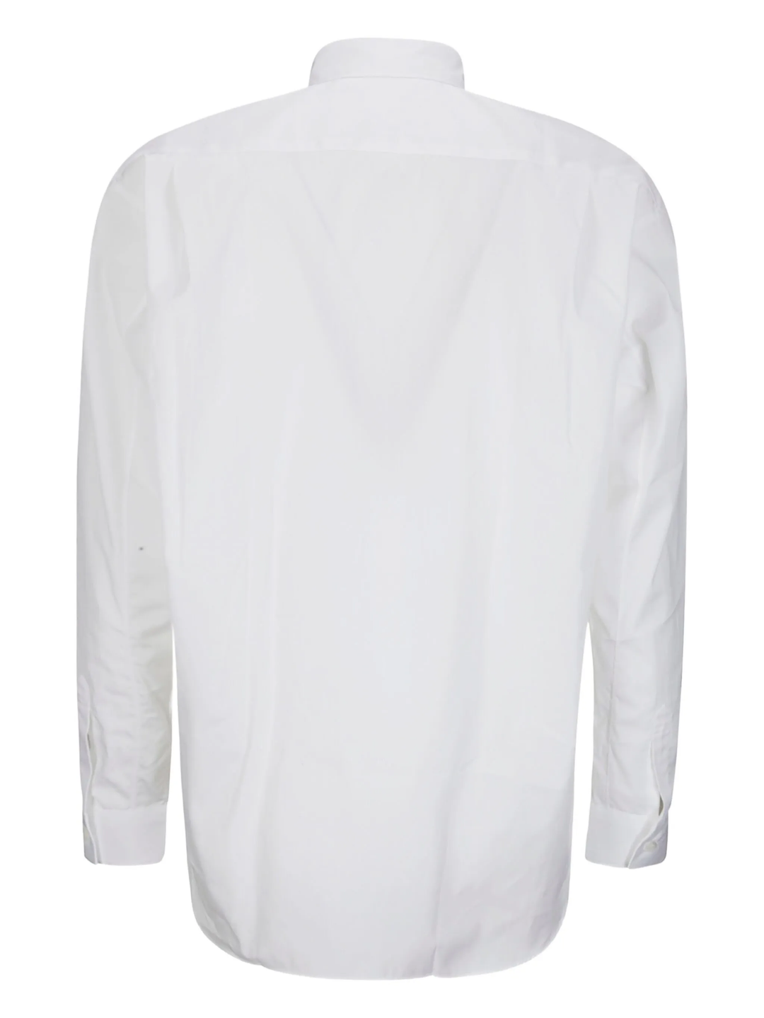 Cotton Plain Poplin With 3D Rose Shirt