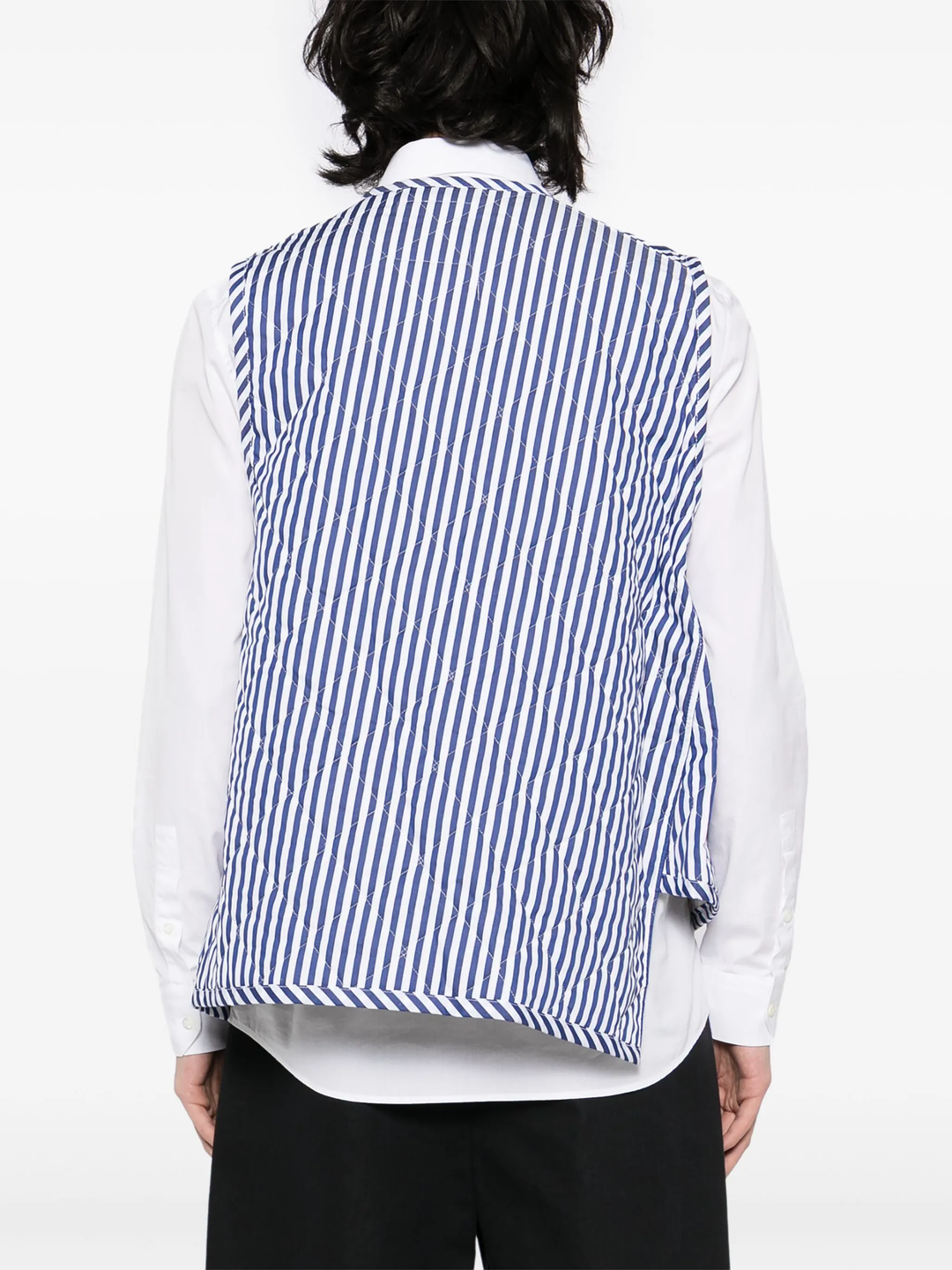 CDG SHIRT x LAVENHAM bias Thor Vest