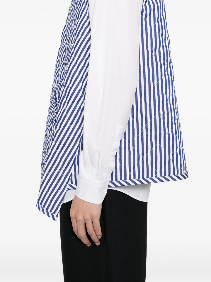 CDG SHIRT x LAVENHAM bias Thor Vest