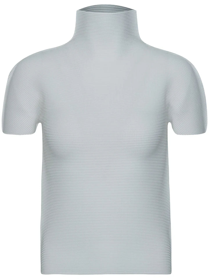 Stretch Pleats Basic Top