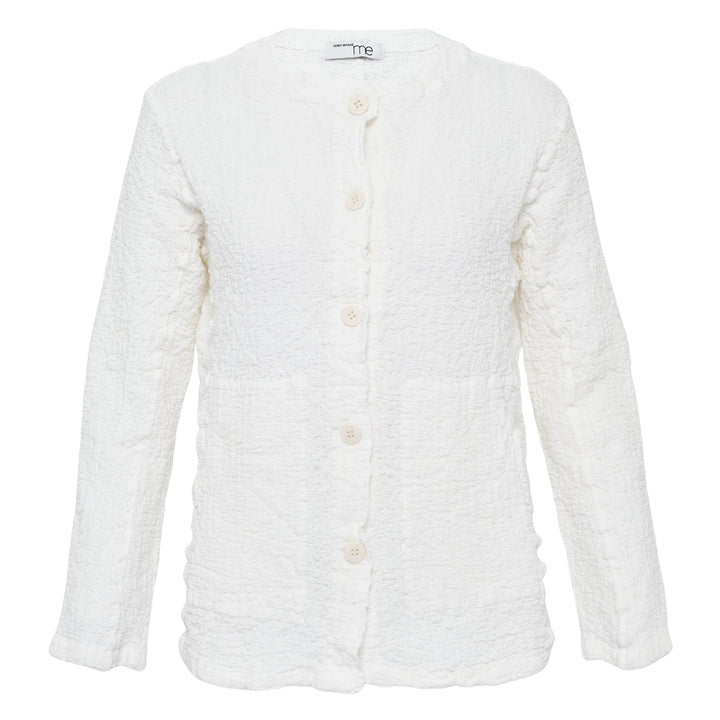 Cauliflower Basic Round Neck Jacket