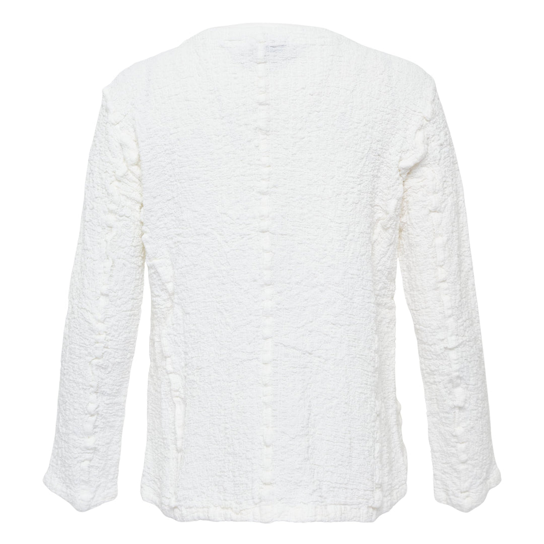 Cauliflower Basic Round Neck Jacket