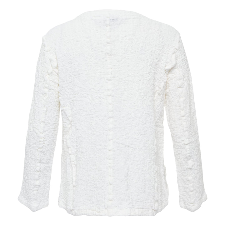 Cauliflower Basic Round Neck Jacket
