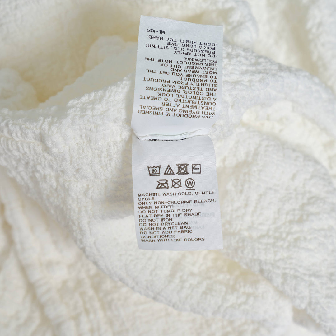 Cauliflower Basic Round Neck Jacket