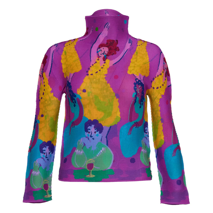 Weekend High Neck Top