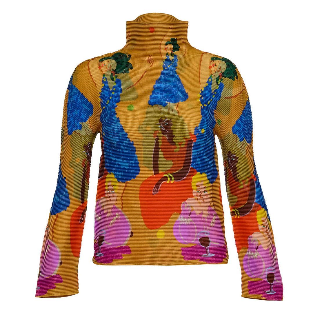 Weekend High Neck Top