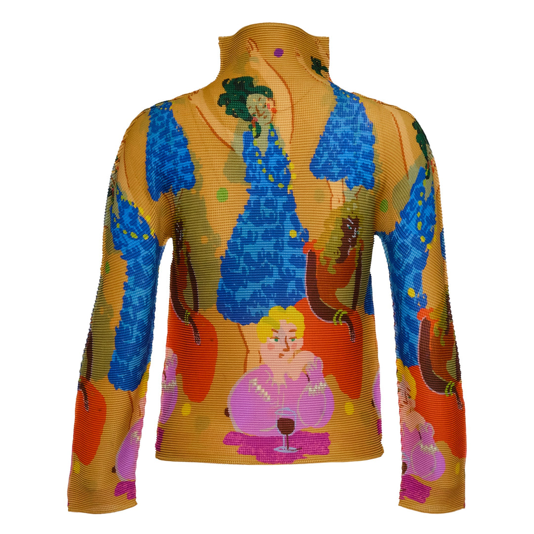 Weekend High Neck Top