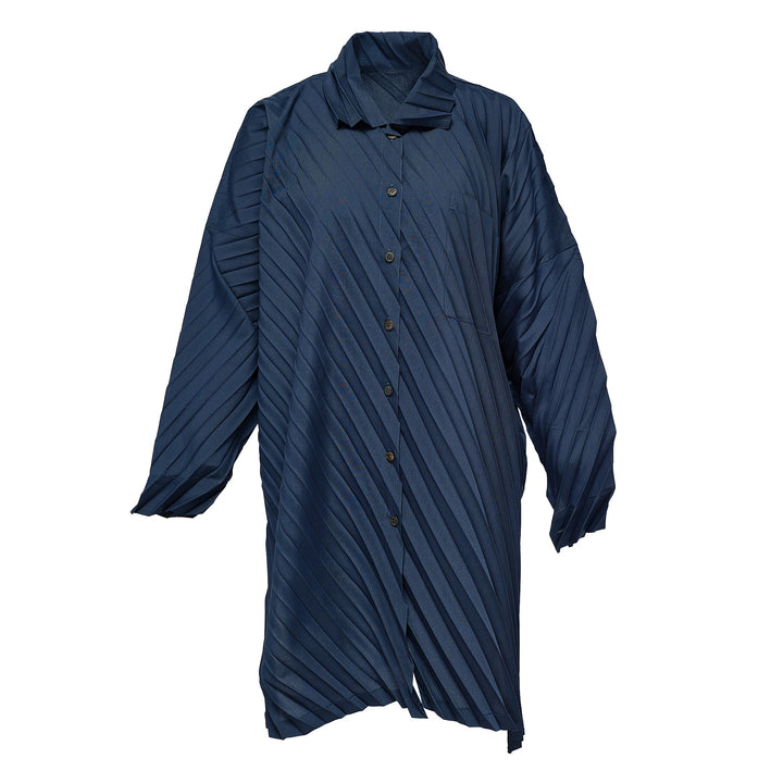 Angle Pleats Shirt Tunic