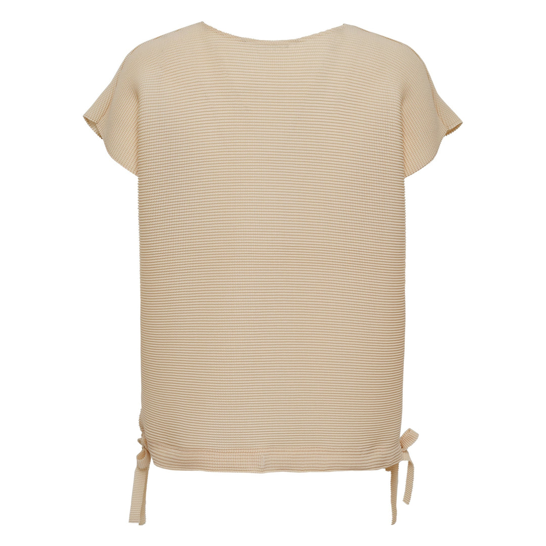 Square Stretch Pleats Top