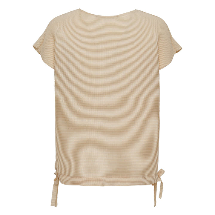 Square Stretch Pleats Top