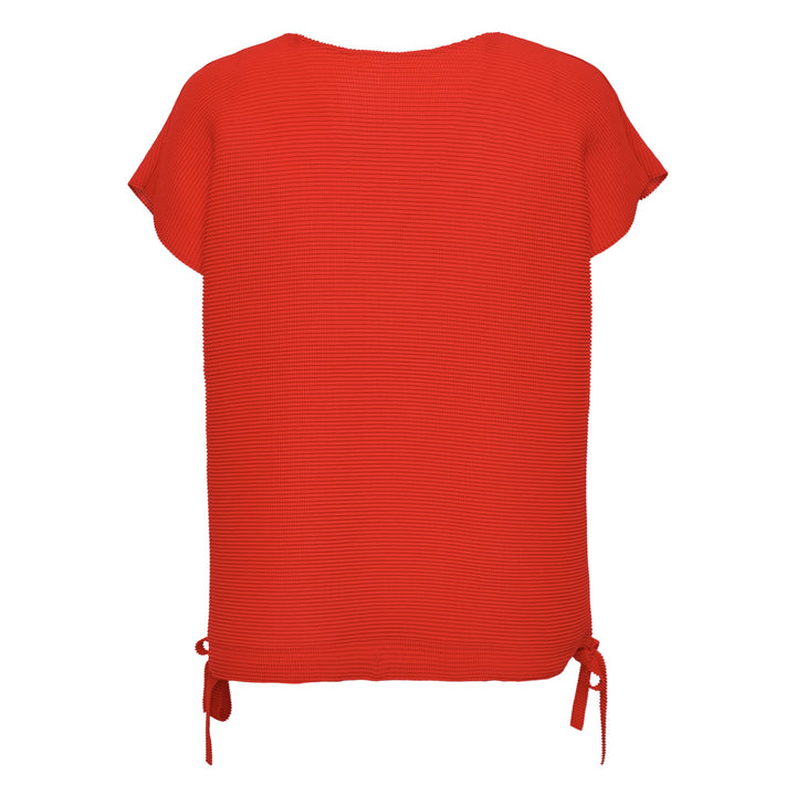 Square Stretch Pleats Top
