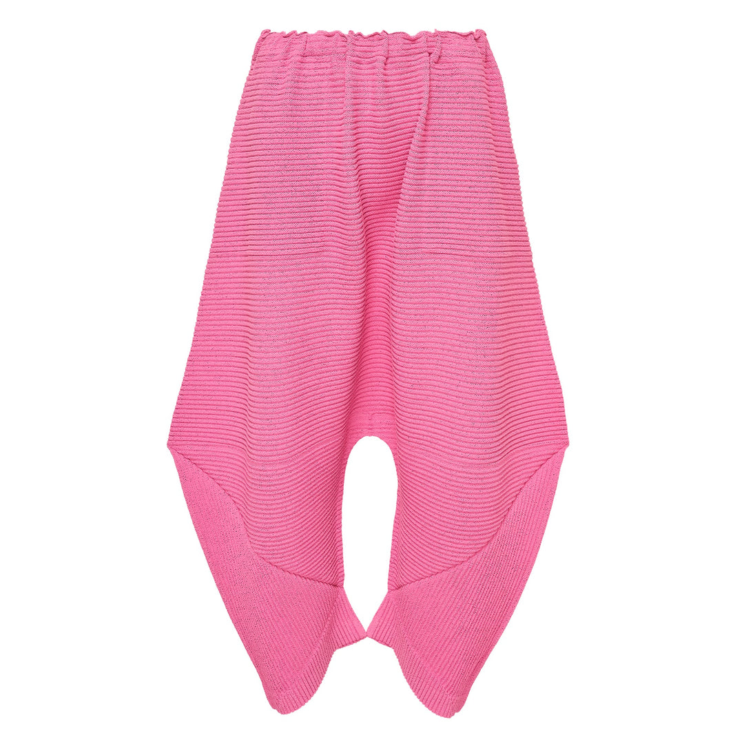 Fuwa Fuwa Mesh Pleats Pants