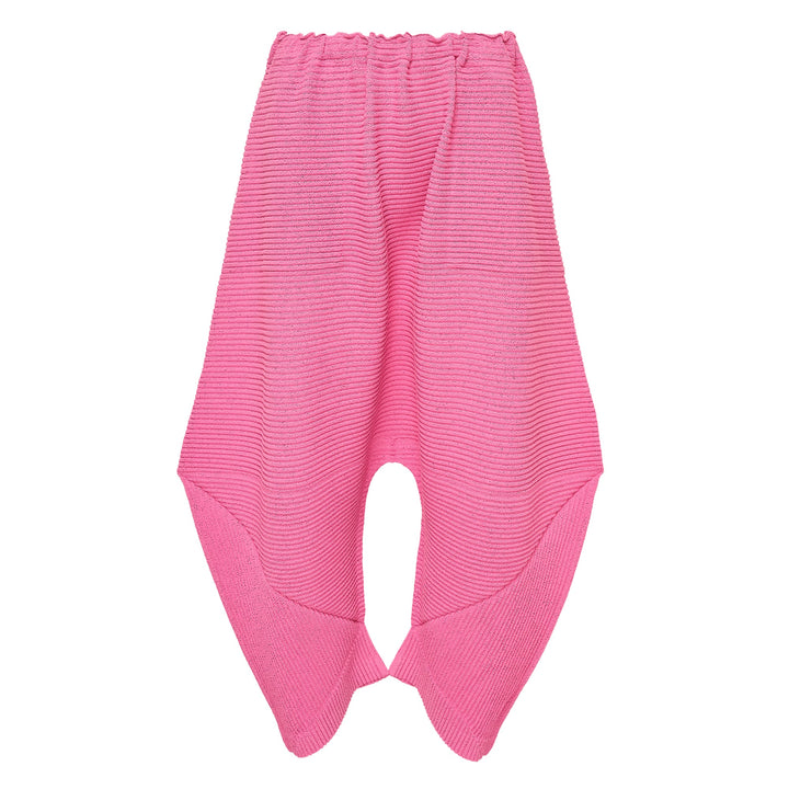 Fuwa Fuwa Mesh Pleats Pants