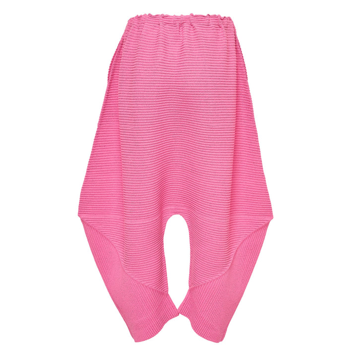 Fuwa Fuwa Mesh Pleats Pants