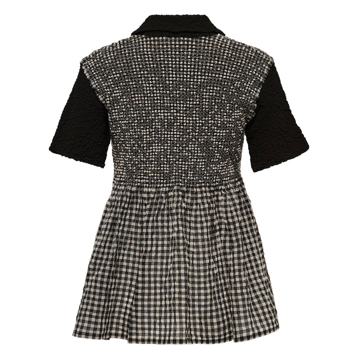 Gingham Check Cauliflower Top