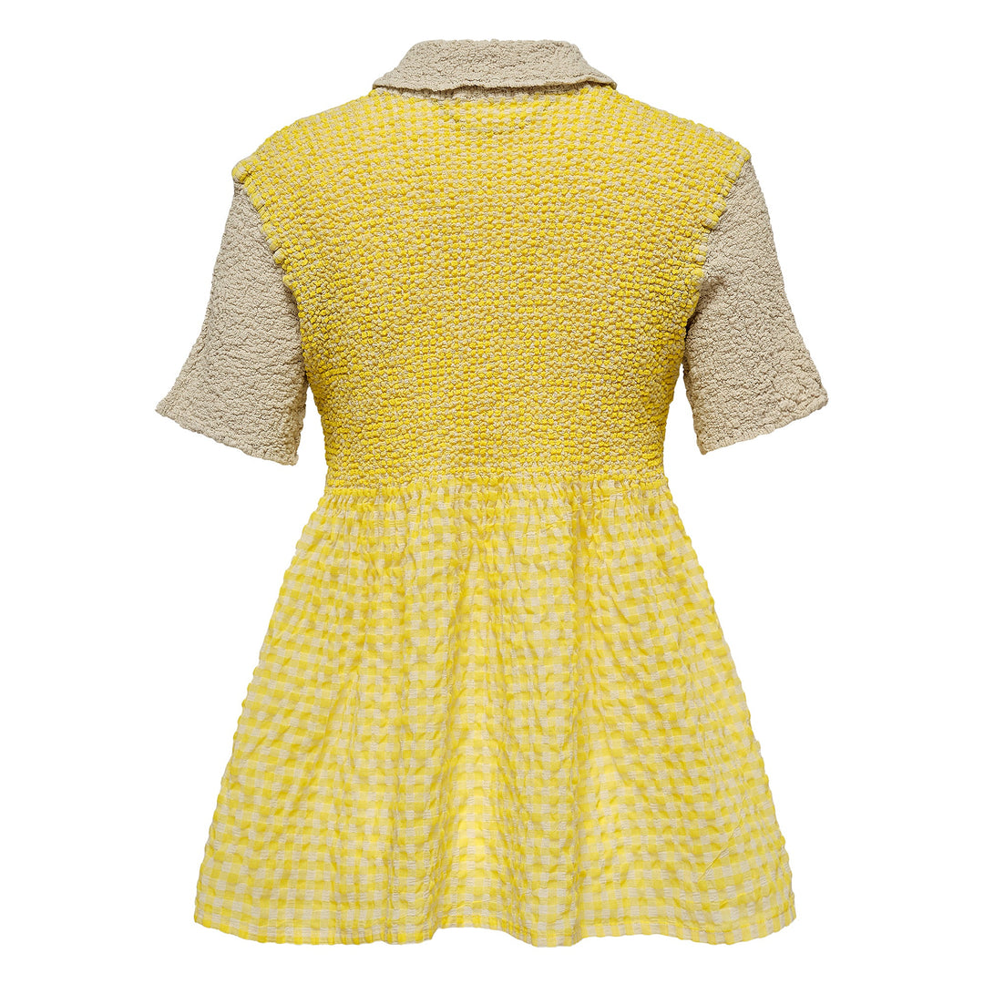 Gingham Check Cauliflower Top