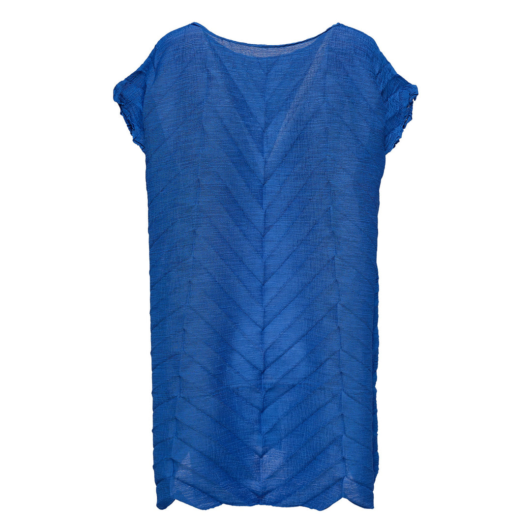 Star See-Through Crepe Tunic