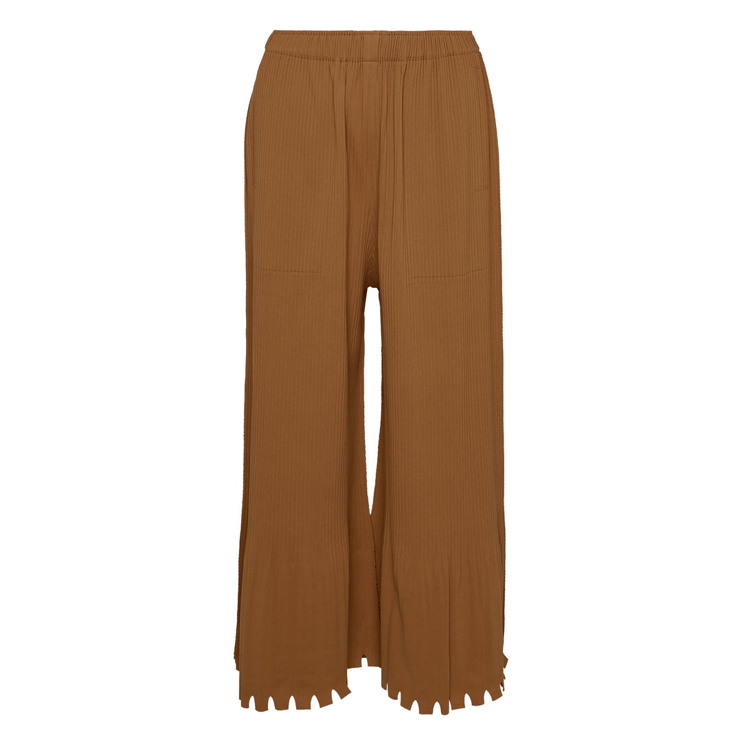Mellow Fringe Pleats Pants