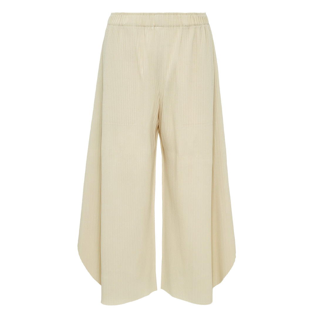 Dot Pleats Pants