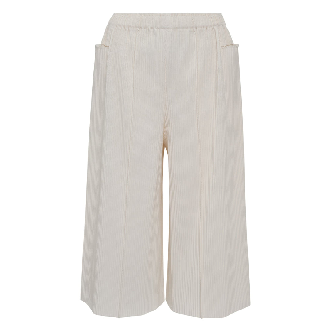 Fine Knit Pleats Color 2 Pants