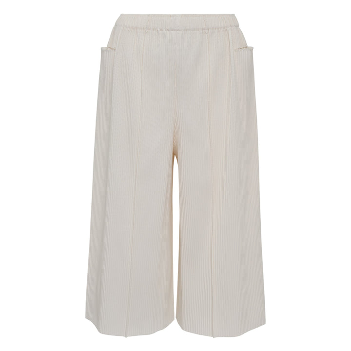 Fine Knit Pleats Color 2 Pants