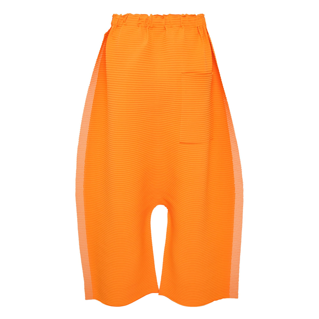 Fine Knit Pleats Bottom Pants