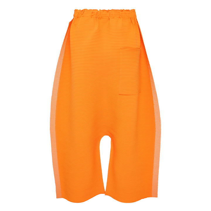 Fine Knit Pleats Bottom Pants