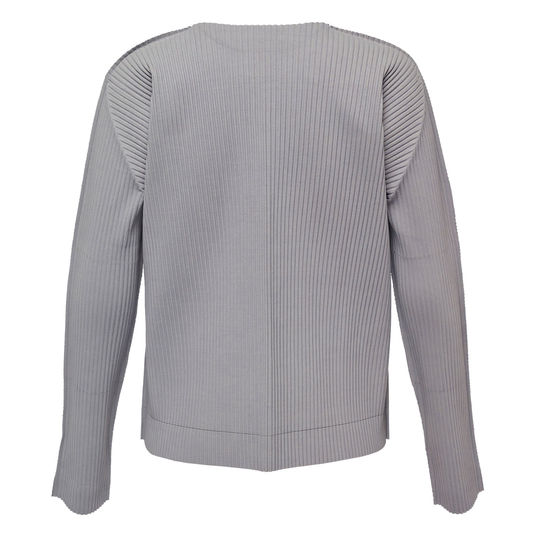 Fine Knit Pleats Col 1 Top
