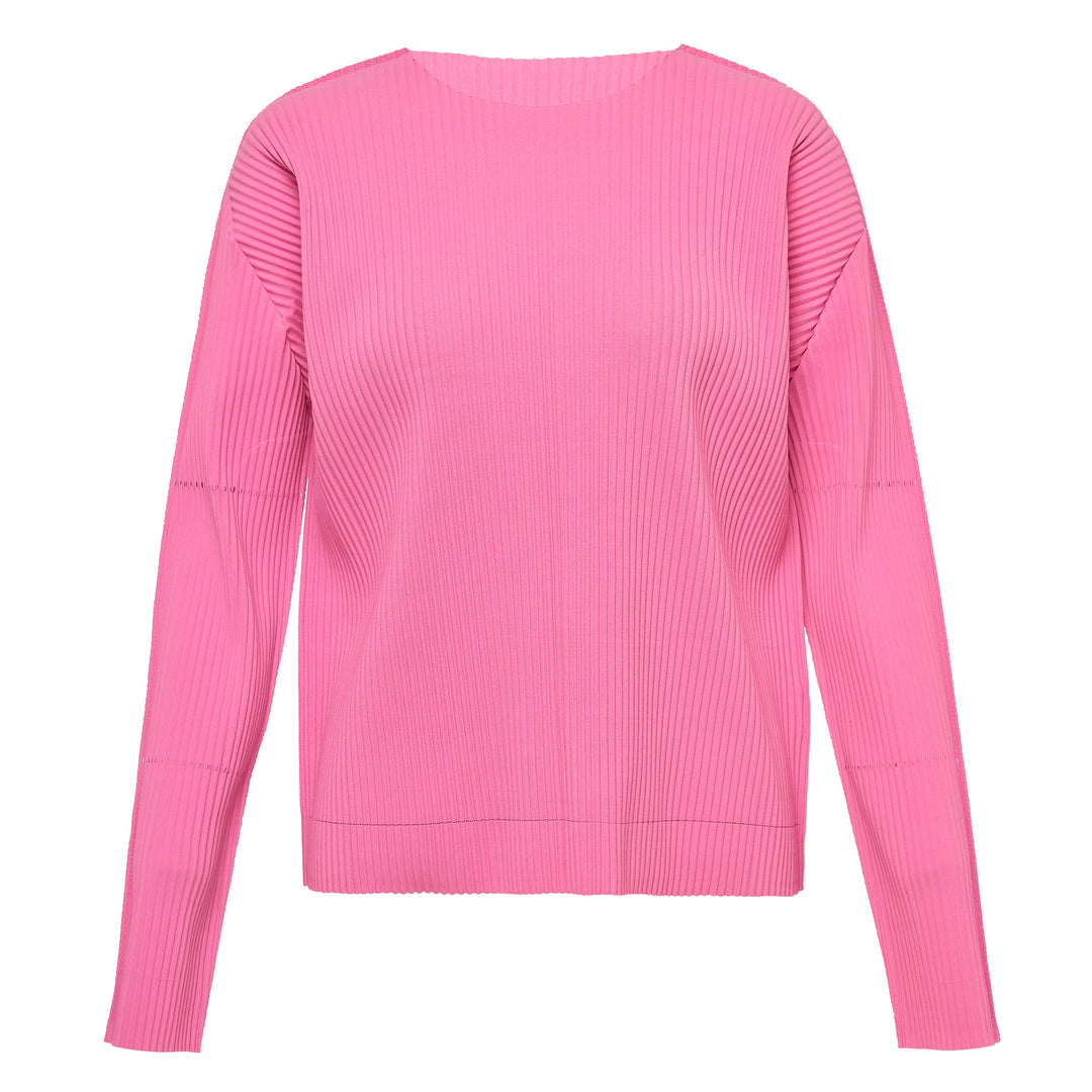 Fine Knit Pleats Top