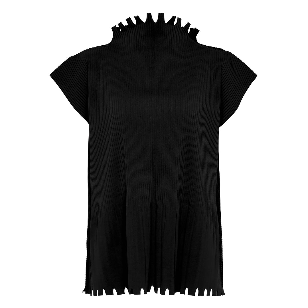 Mellow Fringe Pleats Top