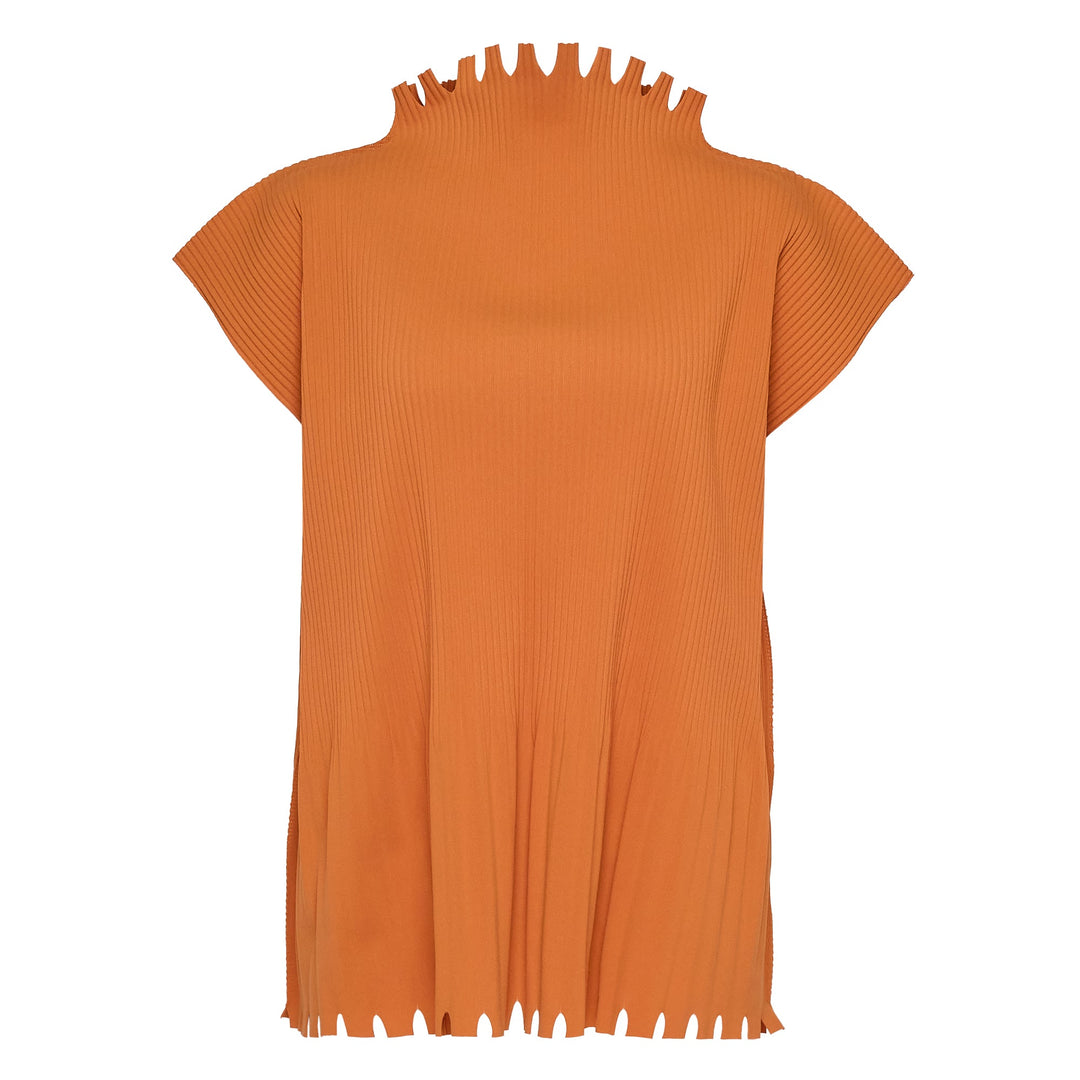 Mellow Fringe Pleats Top